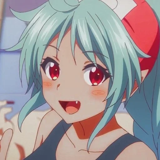 miriada lulu, anime girl, cartoon characters, anime musaigen no phantom world rooru