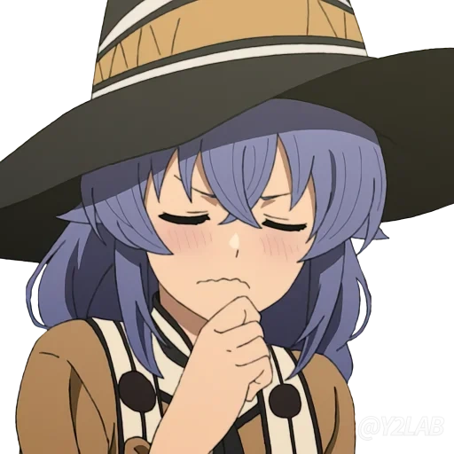 agotamiento, anime, personajes de anime, roxy mushoku tensei, capturas de pantalla de anime de roxy migurdia