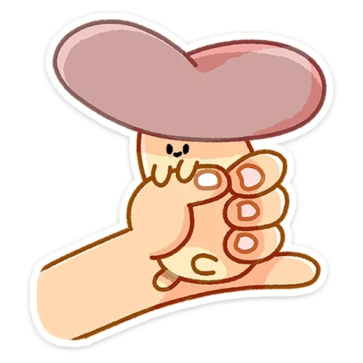 пальцы, часть тела, маленький гриб, указательный палец, указательный пальчик