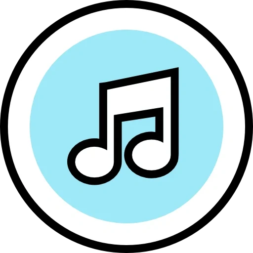icône nota, badge de note, badge de musique, icône de la musique, icône musicale