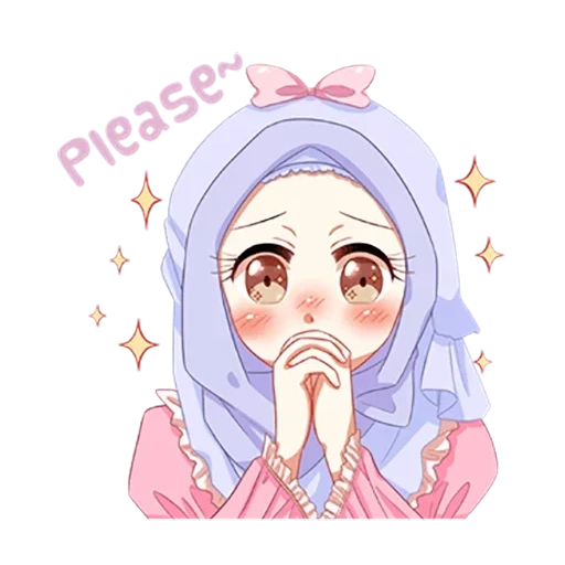 emoticônes, turban, anime hijab, ryka_bomsha_324 name broadcastmyass