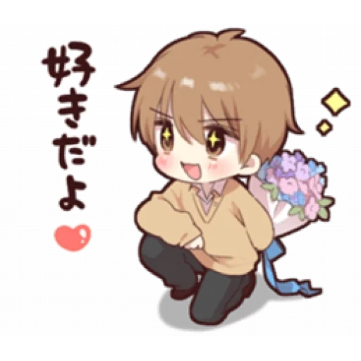 chibi, anime mignon, personnages de chibi, personnages d'anime, riei minuit jiang shis