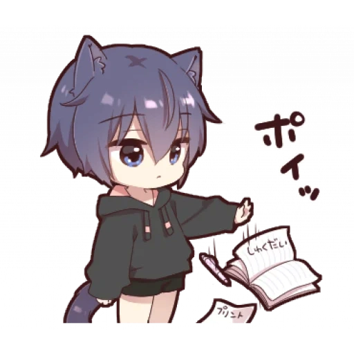 obat penyakit dalam, neco a, chibi neizi, gambar anime, anime neko kun