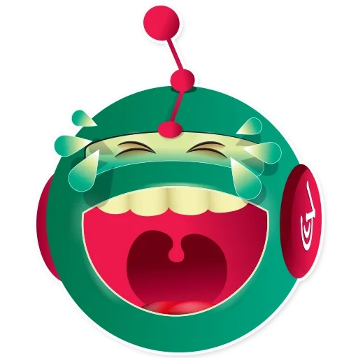 smiling face agent, smiley face 64x64, green smiling face, green expression, smiling face alien android