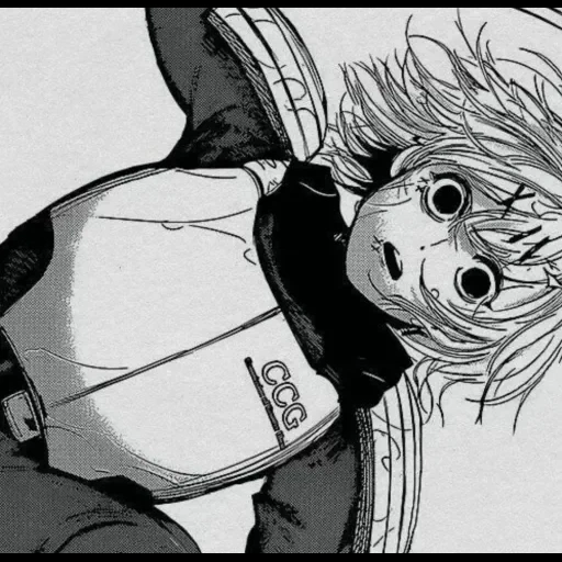 juzo, manga de arte, suza juzo, jezo tóquio ghoul, tokyo ghoul manga suzuya