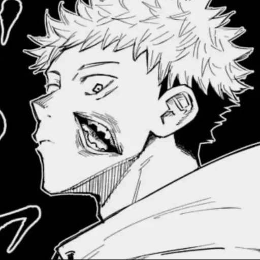 anime, manga, jujutsu, jujutsu kaisen, manga judah yuji