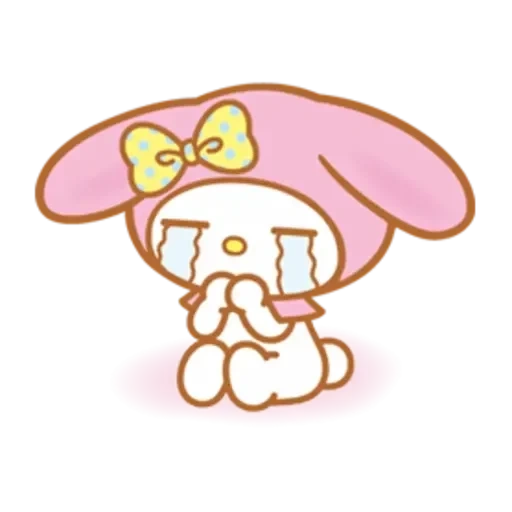 麒 麟, мелоди, my melody, кролик cinnamoroll, наклейки май мелоди