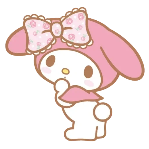 my melody, hello kitty, кролик cinnamoroll, хеллоу китти my melody