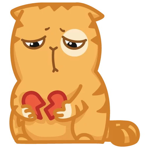 peach, cat persik, cat persian, the cat is crying