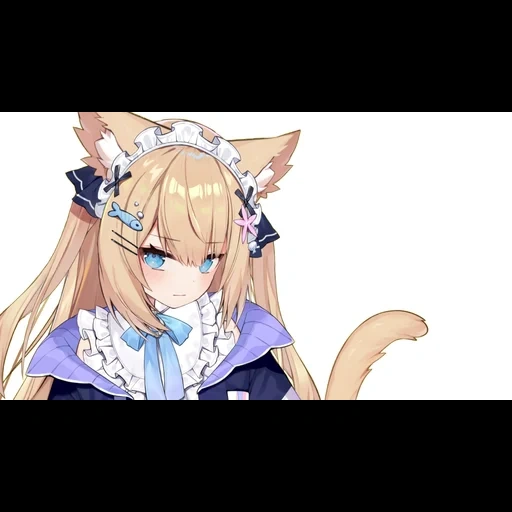 nekopala, art de l'anime, anime neko, mapurnekopala, personnages d'anime