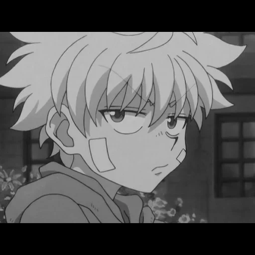 киллуа, killua, аниме киллуа, аниме киллуа золдик, аниме клип калашников киллуа золдик amv