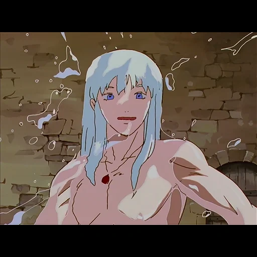 anime, enloquecido, humano, anime de anime, griffith berserk 1997
