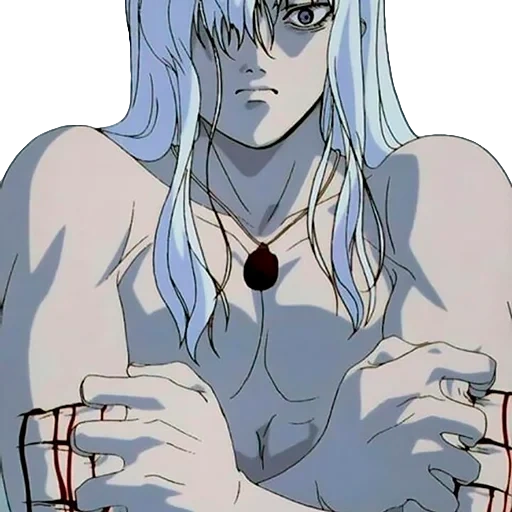 fou furieux, anime furieur, personnages d'anime, griffith anime 1989, griffith berserk 1997