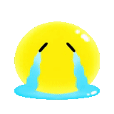 emoji, smiley crying, crying smiley, sad smiley, leon cries emoji