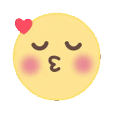 emoji, smiley, immagine dello schermo, bacio emoji, bacio sorridente