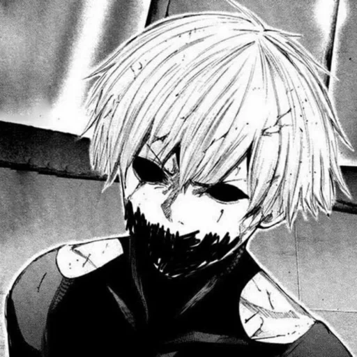 setan kubur, gambar, tru ghul, ken kaneki, kakek ghoul di dalam