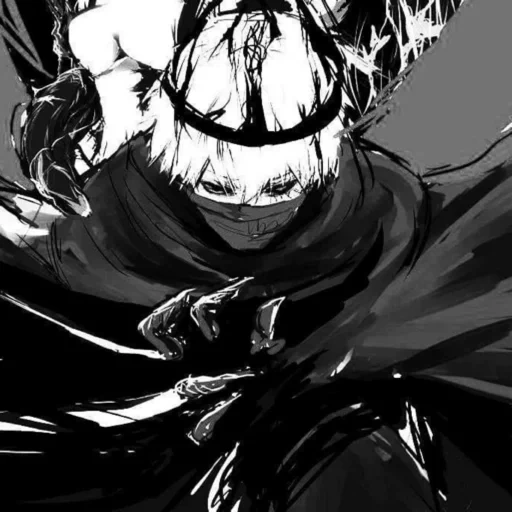 tokyo ghoul, yahweh blich manga, personaggi anime, edstrom overlord, akame akame akame