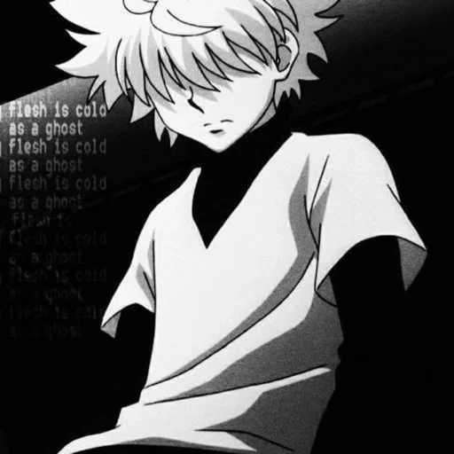 anime, killua, killoi, manga killoi zoldik, hunter x hunter 3