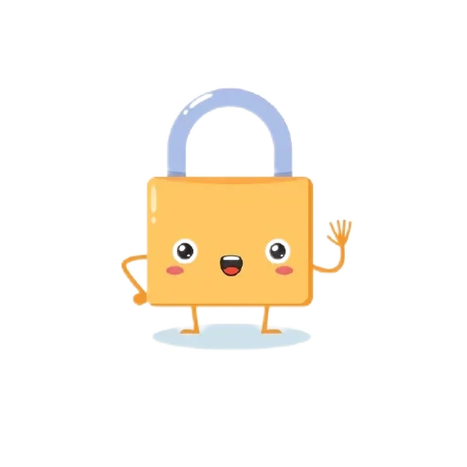 verrouillage des icônes, serrure à badge, cadenas, cadenas emoticon pack, expression apple sans verrou d'arrière-plan