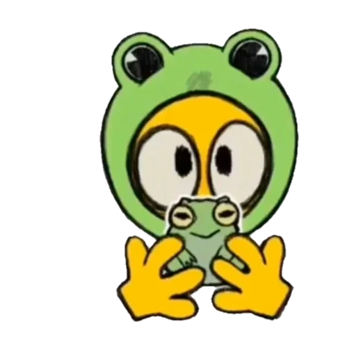 игрушка, рисунок лягушка, cursed emoji frog