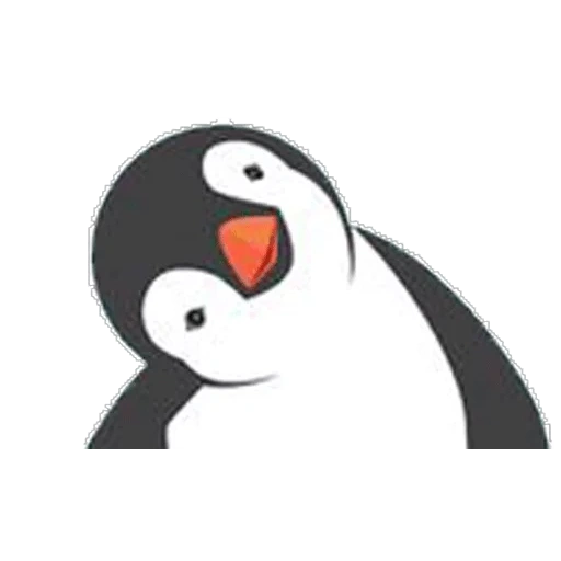 telegram stickers, пингвин минимализм, пингвин арт, маленький пингвин, penguin