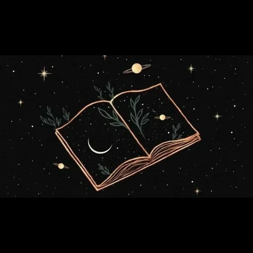 ночь, книги, ночная, темнота, человек