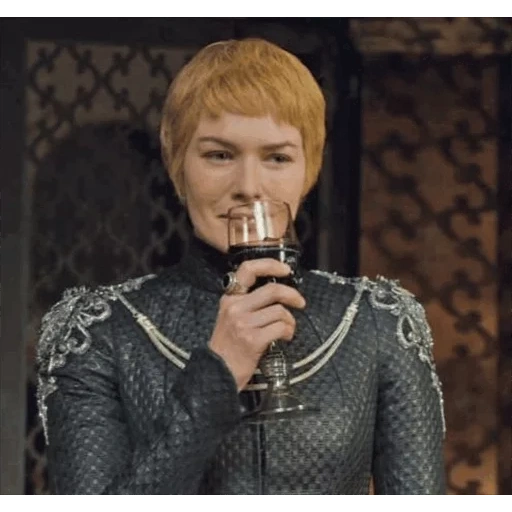 game of thrones, lannister cersei, cersei lannister wine, cersei season 6 episode 10, cersei lannister season 6