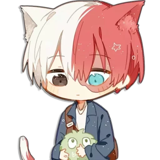 sho chibi, chibi todoroki, anime kun chibi, todoroki shoto chibi, chibi shoto todoroki weint