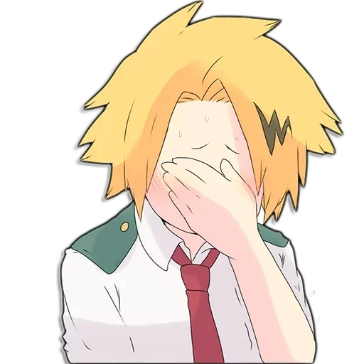 bild, kaminari denki, kaminari denka, kaminari denko, anime charaktere