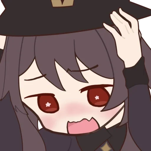 anime, hu tao chibi, anime kawai, megumin ahegao, personnages d'anime