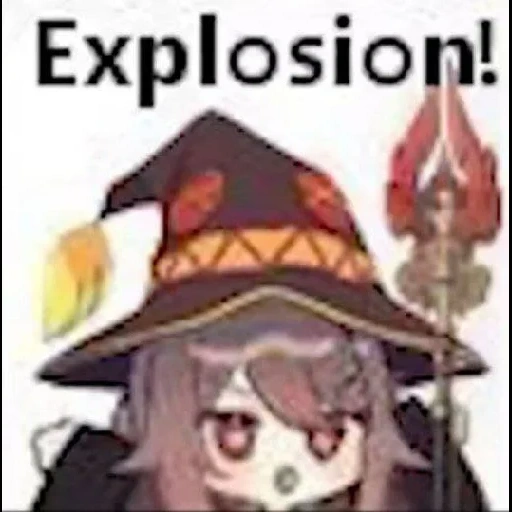 amina raksasa, megu ming chibi, seni kubah 16, konosuba 18 megumin, anime kono suba mi guming