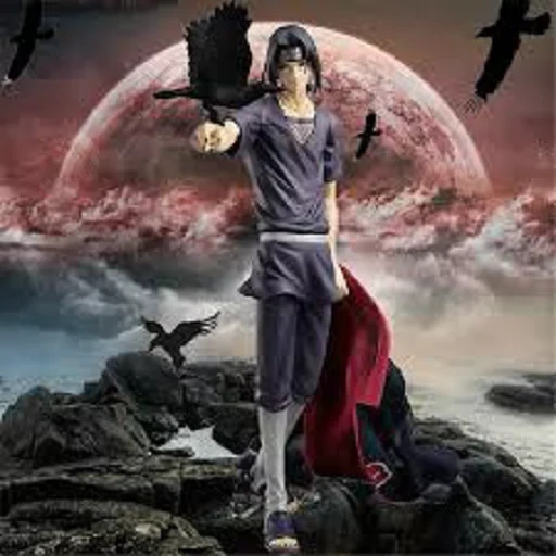 наруто фигурки, фигурка итачи троне, itachi uchiha figure, аниме фигурки наруто итачи, подвижная фигурка итачи учиха