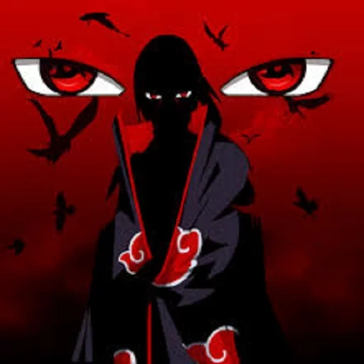 итати утиха, цукуеми итачи, какаши акацуки, itachi akatsuki, itachi sharingan