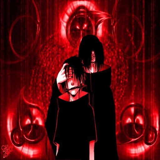 итачи, итачи неон, sasuke itachi, итачи учиха саске