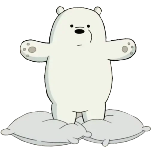 the white bear, der kleine bär weiß, eisbär niedlich, we naked bear white, die ganze wahrheit über den bären in weiß
