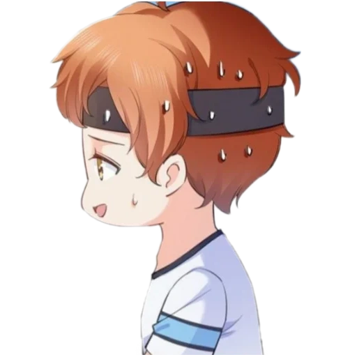 picture, chibi bts j-hope, anime cute drawings
