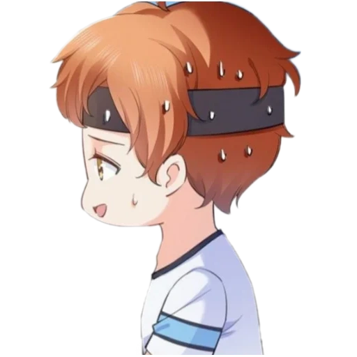 foto, chibi bts j-hope, anime desenhos fofos