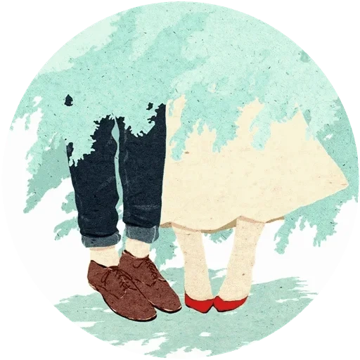 i piedi, le illustrazioni, coppia di illustrazioni, adobe illustrator, copertina del libro di venn ich brebe