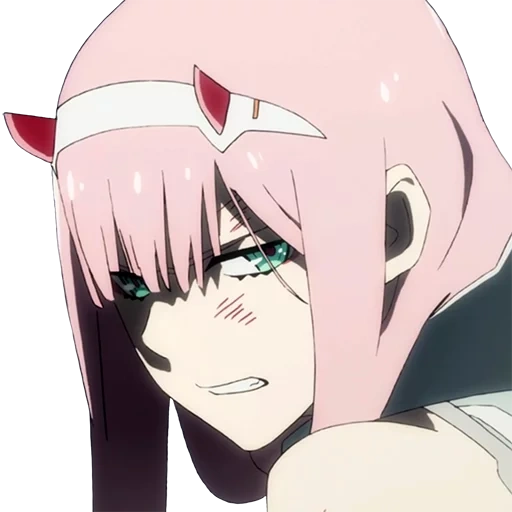 франкс аниме, zero two, франкс 02, любимый во франксе 02, стикеры 02 аниме вк