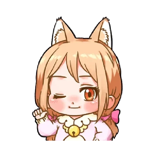 neko bea, anime kunst, süße bunny, kemono freunde serval, kemono freunde serval chibi