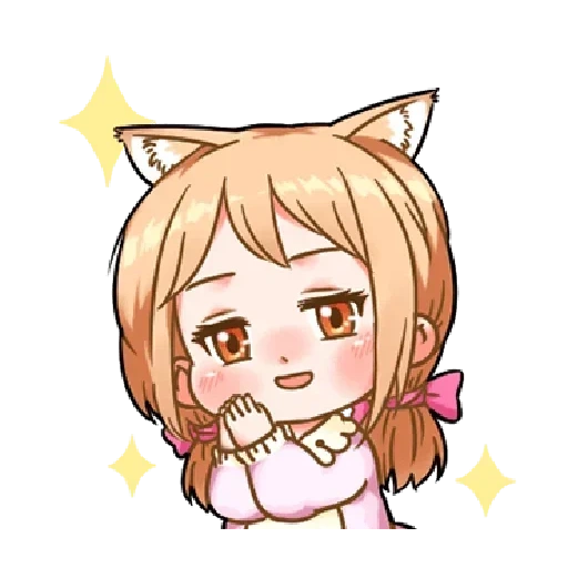 neko bea, chibi lindo, sweetie bunny, dibujos de anime encantadores