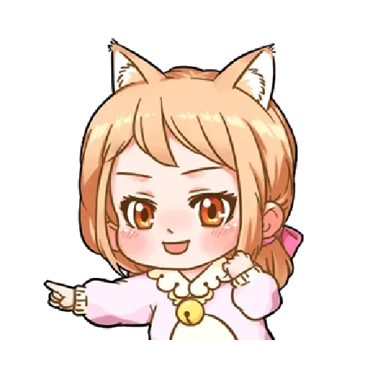 neko bea, chibi chibi, sweetie bunny, personaggi anime