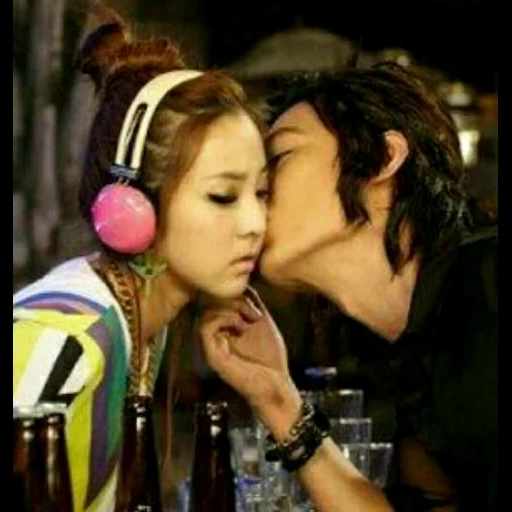 kiss scene, данный момент, клодий кульциан, городской охотник, sandara park lee min ho