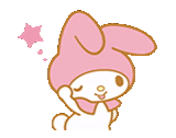 sanrio, a toy, my melody, kwaiicore cutecore, sanrio characters my melody