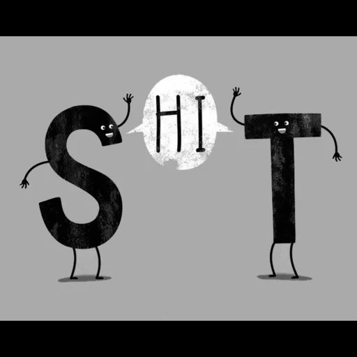 s+hi, английский текст, тумблера юмор, иллюстрация, значок доллара