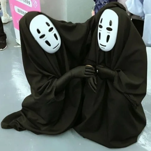 halloween, orang tak berwajah, spirited away