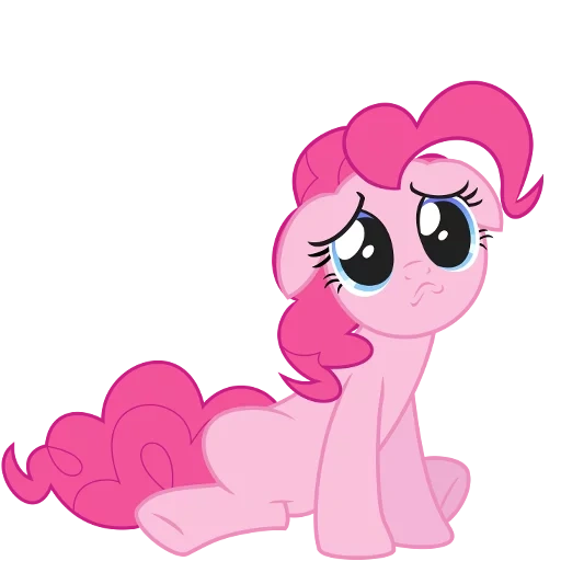 pinki card, poudre de poney, pony kicking pie, pinky est triste, my little pony pinkie pie