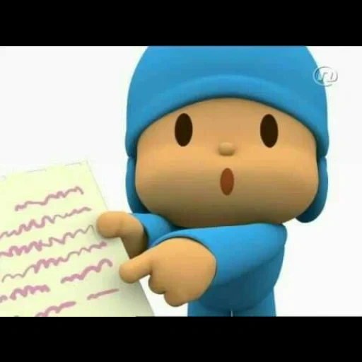 hughio, pogo jorée, riposo in russo, let go pocoyo, serie animata di alambicchi