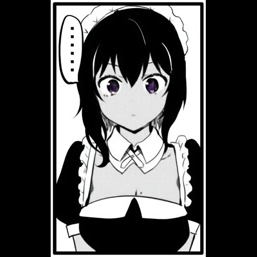 maid, rich rich comics, karakter anime, pembantu baruku mencurigakan, pembantu baru saya sangat mencurigakan komik