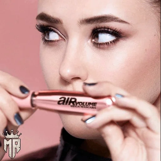 maquiagem, menina, rímel de meibelin, a maquiagem é linda, loreal air volume mega mascara